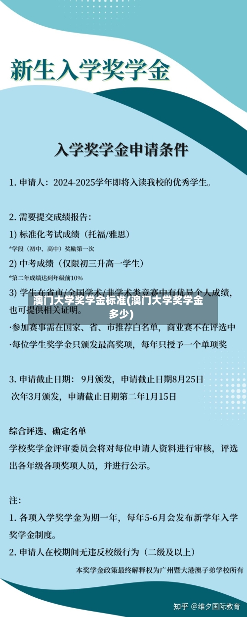澳门大学奖学金标准(澳门大学奖学金多少)-第3张图片