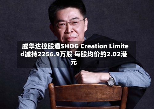 威华达控股遭SHOG Creation Limited减持2256.9万股 每股均价约2.02港元-第1张图片