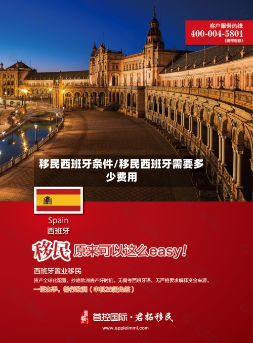 移民西班牙条件/移民西班牙需要多少费用-第2张图片