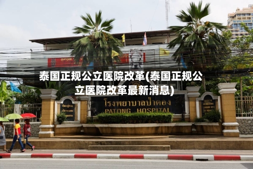 泰国正规公立医院改革(泰国正规公立医院改革最新消息)-第2张图片