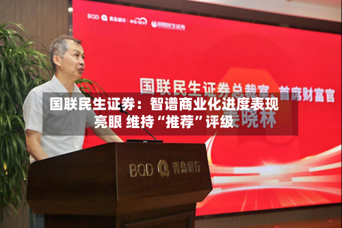 国联民生证券：智谱商业化进度表现亮眼 维持“推荐	”评级-第2张图片