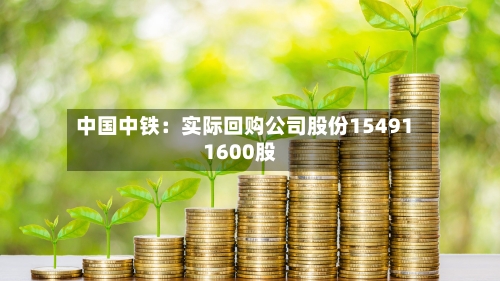 中国中铁:实际回购公司股份154911600股