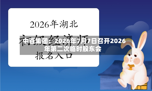 中百集团:2026年7月7日召开2026年第二次临时股东会-第2张图片