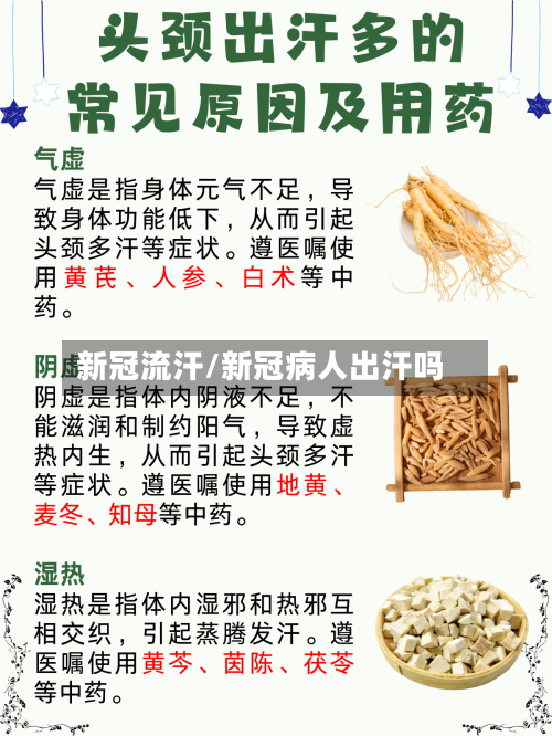 新冠流汗/新冠病人出汗吗-第2张图片