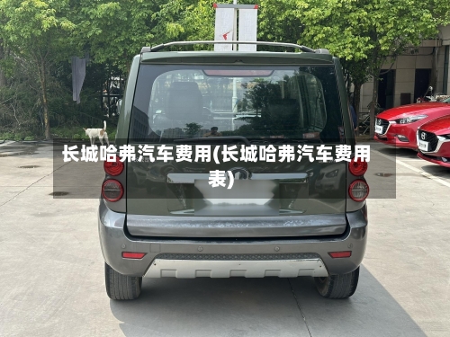 长城哈弗汽车费用(长城哈弗汽车费用表)-第2张图片